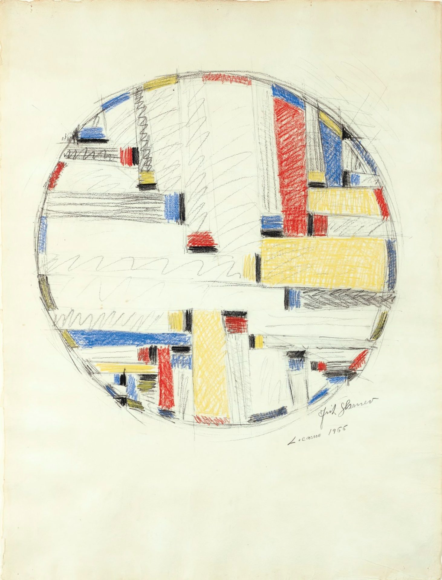 Tondo by Fritz Glarner